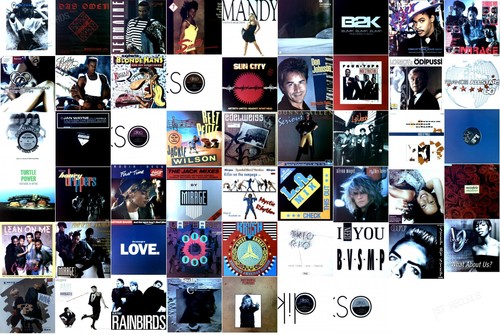 Maxi vinyl sammlung - 52,