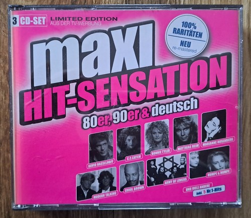 3cd maxi hit sensation - •,