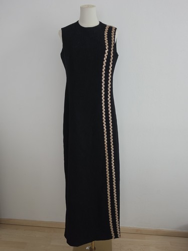 Vintage 80er maxi kleid - 80er,