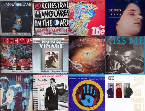 12x maxisingles 80er jahre - 12",